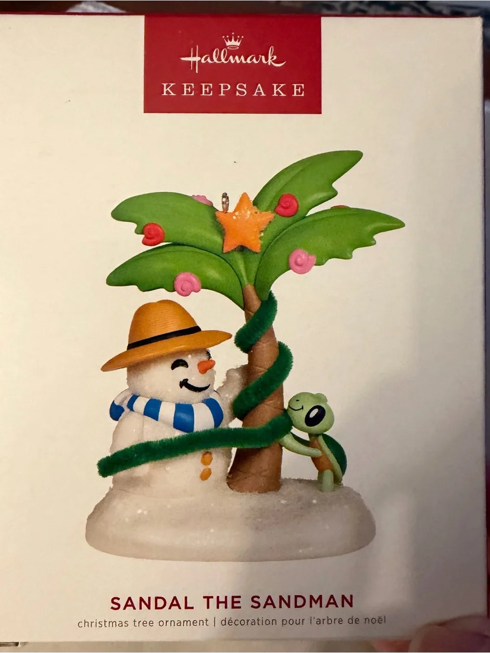 Hallmark 2022 Keepsake Sandal The Snowman Ornament